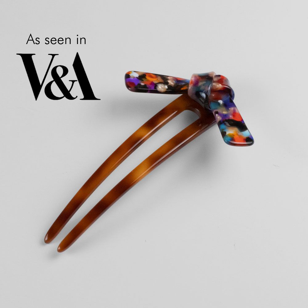 Medium bow hairpin featured in victoria and albert museum at 168澳洲5体彩正规官方平台网站 Accessories