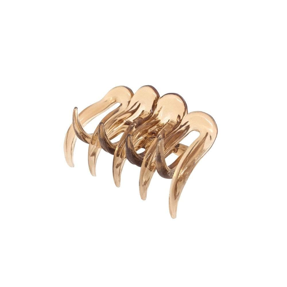 Small Jurassic Hair Claw Clip in Blonde French Hair Accessories at Tegen Accessories